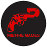 레스터의 노트북에 있는 Misfire 스티커.