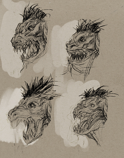 스캐빈저 머리 디자인