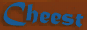 Chesty를 패러디한 "Cheest" 로고.