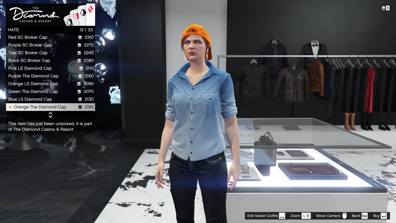 파일:CasinoStore-GTAO-FemaleHats11-OrangeTheDiamondCap.png