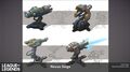 넥서스 공성전 포탑 컨셉 4 (라이엇 아티스트 Jeremy Page)