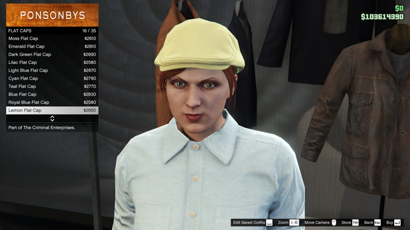 파일:TheCriminalEnterprises-GTAOe-FemaleHats-FlatCaps15-LemonFlatCap.png