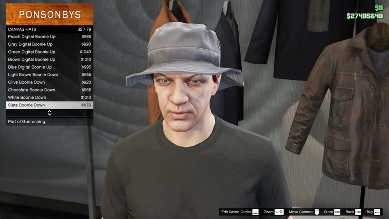 파일:Gunrunning-GTAO-MaleHats-CanvasHats31-SlateBoonieDown.png