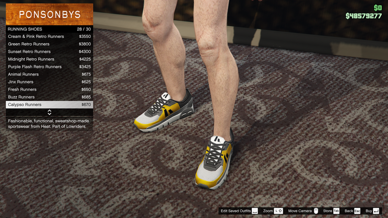 파일:Lowriders-GTAO-MaleShoes-RunningShoes5-CalypsoRunners.png
