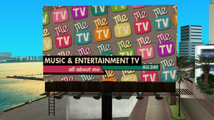 GTA VCS의 MeTV 빌보드 광고.