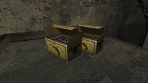 Manhunt에서 Rockstar North .50 Centerfire Cartridges 상자 형태로 등장하는 권총 탄환 습득 아이템.