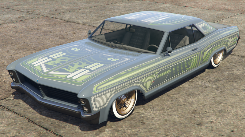 파일:BuccaneerCustom-GTAOe-LiveryFront-GreenGeometric.png