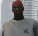 GTA 산 안드레아스 - 데피니티브 에디션에서의 가소 직원.