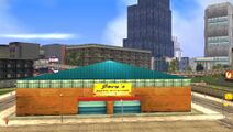 GTA LCS에서의 트렌턴에 위치한 조이의 차고.