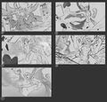 죄와 벌 모르가나 일러스트 업데이트 컨셉 1 (Riot 아티스트 Jennifer Wuestling)