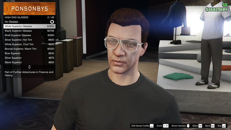 파일:FurtherAdventuresinFinanceandFelony-GTAO-MaleGlasses-HighEndGlasses1-WhiteSuperiorGlasses.png
