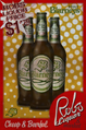 Blarneys Stout를 홍보하는 Rob's Liquor 포스터.
