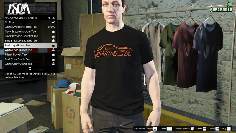 파일:LosSantosTuners-GTAO-MaleTops-ManufacturerTShirts5-RedLogoRuinerTee.png