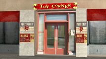 마리나에 위치한 Toy Corner 매장.