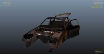 블리스타 콤팩트의 파손되어 운전 불가능한 버전.