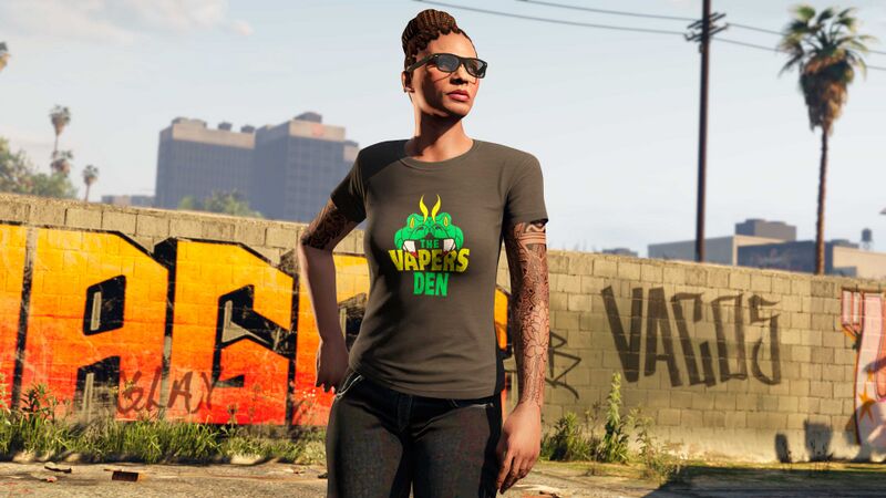 파일:GTAOnlineBonusesApril2021Part1-GTAO-TheVapersDenTee.jpg