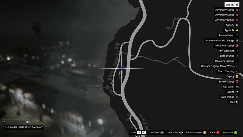 파일:StreetDealer-GTAOe-Location28-Chumash-Map.png