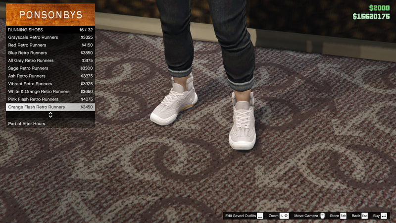 파일:AfterHours-GTAO-FemaleShoes-RunningShoes15-OrangeFlashRetroRunners.png