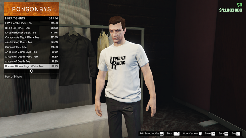 파일:Bikers-GTAO-MaleTops-BikerTShirts23-UptownRidersLogoWhiteTee.png