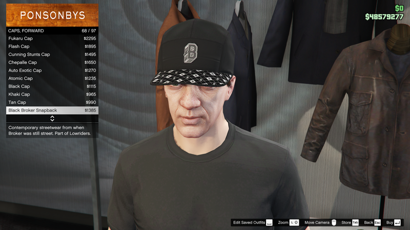 파일:Lowriders-GTAO-MaleHats-Caps1-BlackBrokerSnapback.png