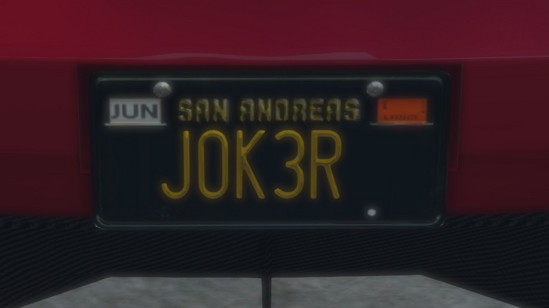 파일:Custom Plate GTAO J0K3R.png