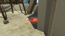 옥상에 있는 SMG.
