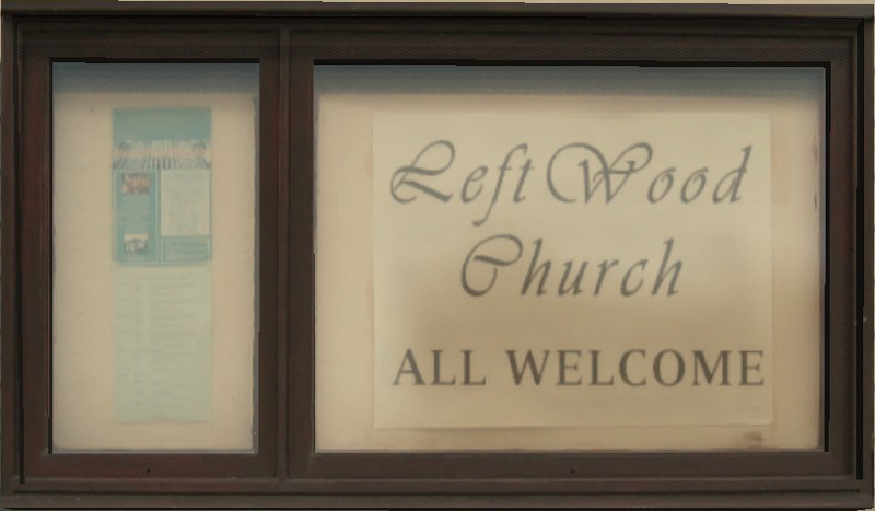 파일:LeftwoodChurch-GTAIV-AllWelcomeSign.png