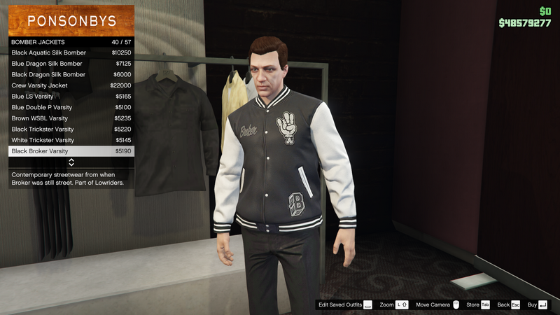 파일:Lowriders-GTAO-MaleTops-BomberJackets7-BlackBrokerVarsity.png