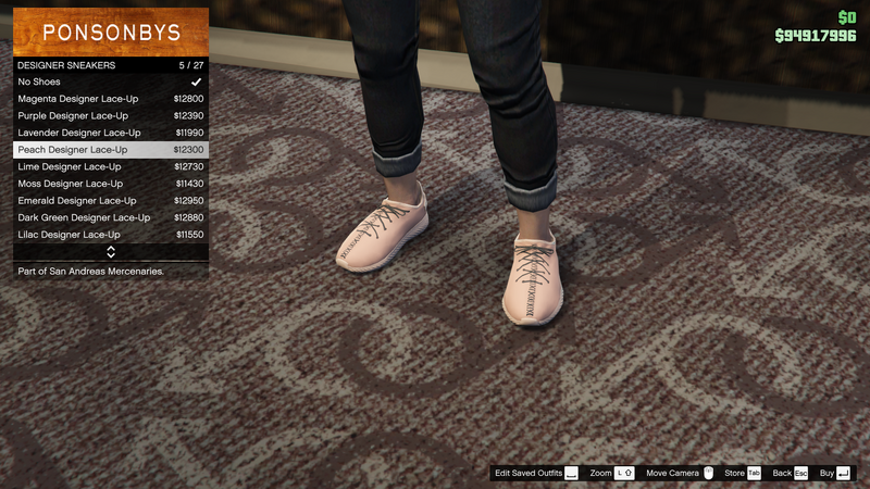 파일:SanAndreasMercenaries-GTAOe-FemaleShoes-DesignerSneakers4-PeachDesignerLaceUp.png