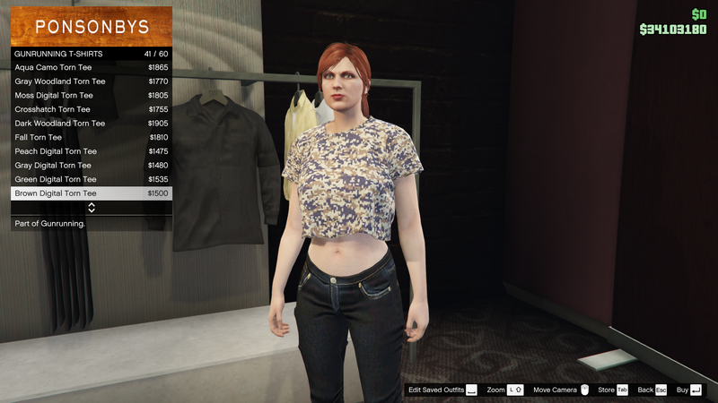파일:Gunrunning-GTAO-FemaleTops-GunrunningTShirts41-BrownDigitalTornTee.png