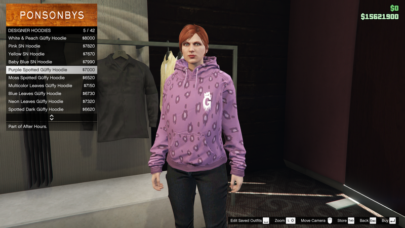 파일:AfterHours-GTAO-FemaleTops-DesignerHoodies5-PurpleSpottedGüffyHoodie.png