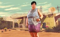 그랜드 테프트 오토 V의 마우드 에클스 아트워크