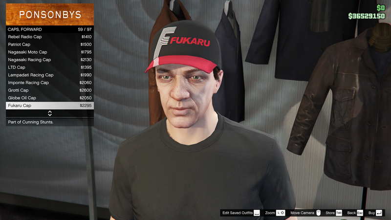 파일:CunningStunts-GTAO-MaleHats-Caps16-FukaruCap.png