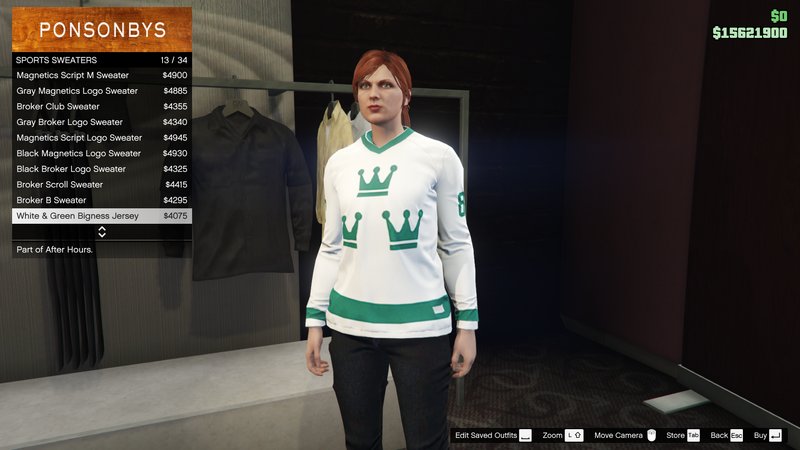 파일:AfterHours-GTAO-FemaleTops-SportsSweaters1-White&GreenBignessJersey.png