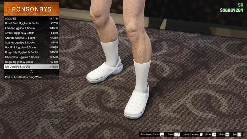 파일:LosSantosDrugWars-GTAOe-MaleShoes-Ugglies118-IceUgglies&Socks.png