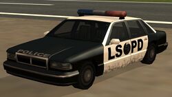 LSPD 경찰차.