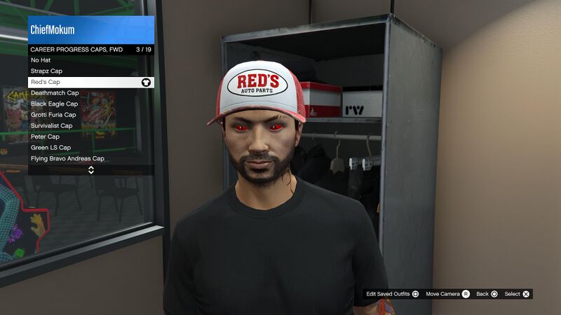파일:SpecialClothing-GTAOee-CareerProgress-RedsCap.jpg