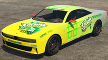 Sprunk Racing 도색이 된 Buffalo EVX. (후측면 보기)