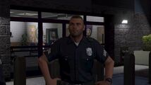 남성 LSPD 경관.