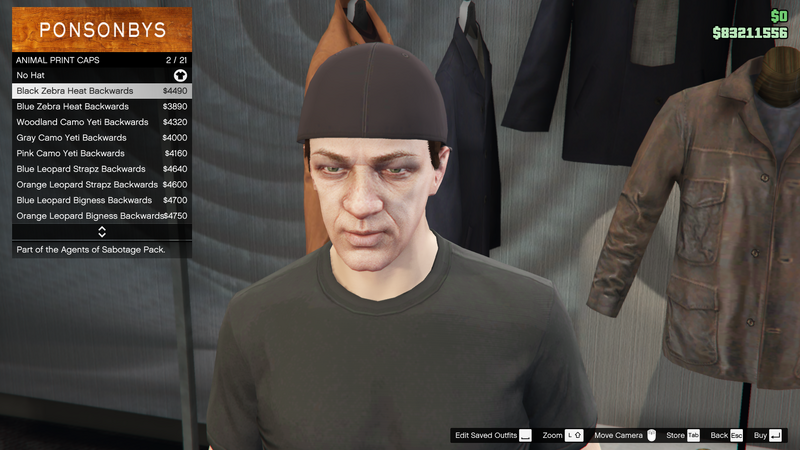 파일:AgentsofSabotage-GTAOe-MaleHats-AnimalPrintCaps1-BlackZebraHeatBackwards.png