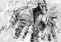 갈리오 "영웅이 깨어나다" 일러스트 (Riot 아티스트 Eric Canete)
