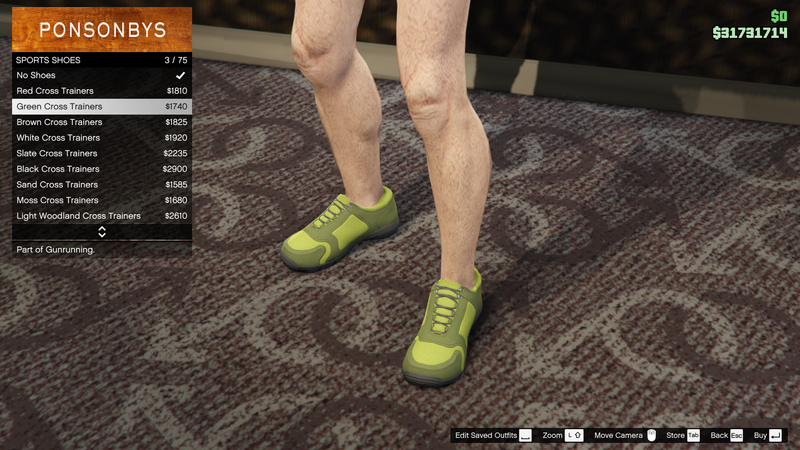 파일:Gunrunning-GTAO-MaleShoes-SportsShoes2-GreenCrossTrainers.png