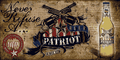 Patriot Beer 광고.