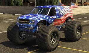 그타 V의 리버레이터. (후면 쿼터뷰)