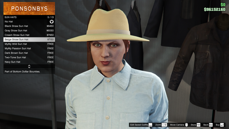 파일:BottomDollarBounties-GTAOe-FemaleHats-SunHats4-BeigeStrawSunHat.png