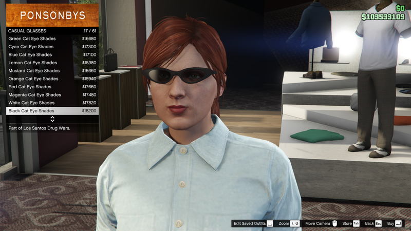 파일:LosSantosDrugWars-GTAOe-FemaleGlasses-CasualGlasses44-BlackCatEyeShades.png
