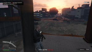 Destroy Target Vehicle GTAVe Message.png