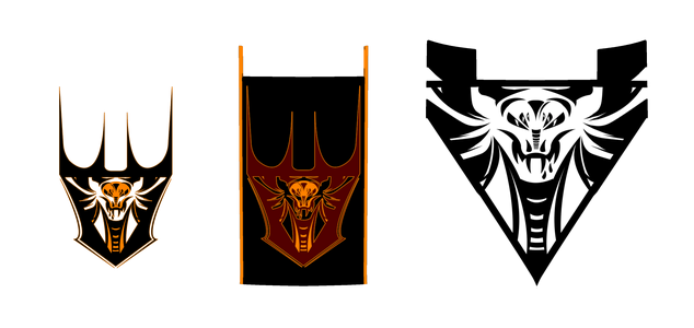 '스네이크 이터' 도색의 텍스처 파일에서 보이는 보닛 데칼.