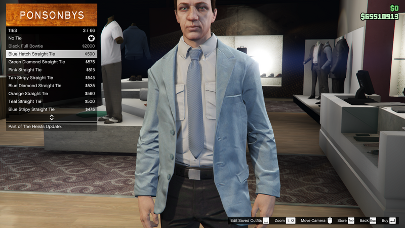 파일:Heists-GTAO-MaleAccessories-Ties1-BlueHatchStraightTie.png