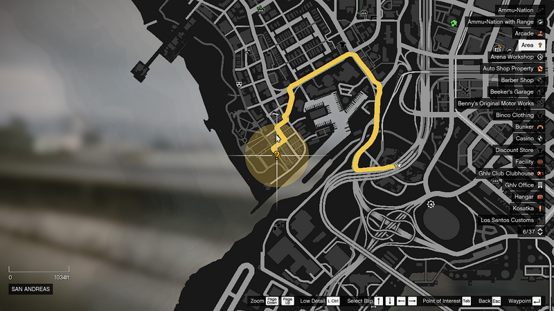 파일:NightclubManagement-GTAOe-EliminateDrugOperation-SearchLaPuerta-Map.png